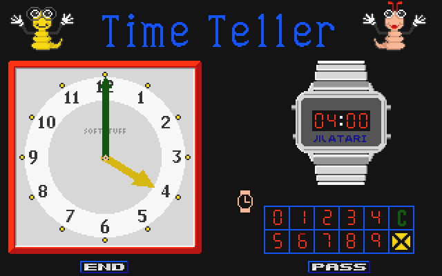 Numbers atari screenshot
